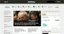 Desktop Screenshot of infomoney.com.br